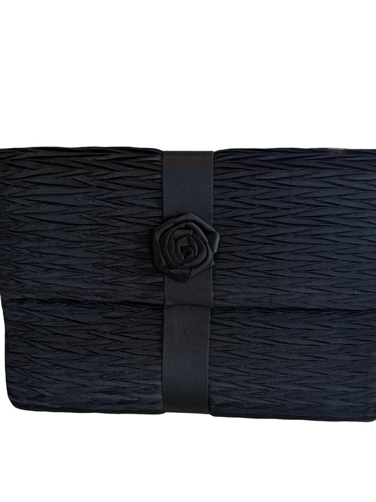 Sasha Handbags Handbags - Sasha Handbags Woven Design Evening Bag In Black